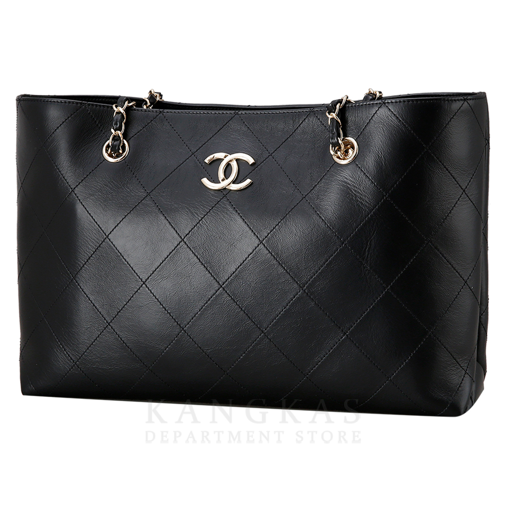 CHANEL(USED)샤넬 시즌 카프스킨 쇼퍼백