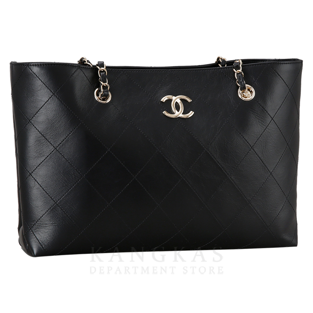 CHANEL(USED)샤넬 시즌 카프스킨 쇼퍼백