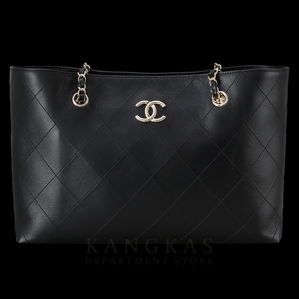 CHANEL(USED)샤넬 시즌 카프스킨 쇼퍼백