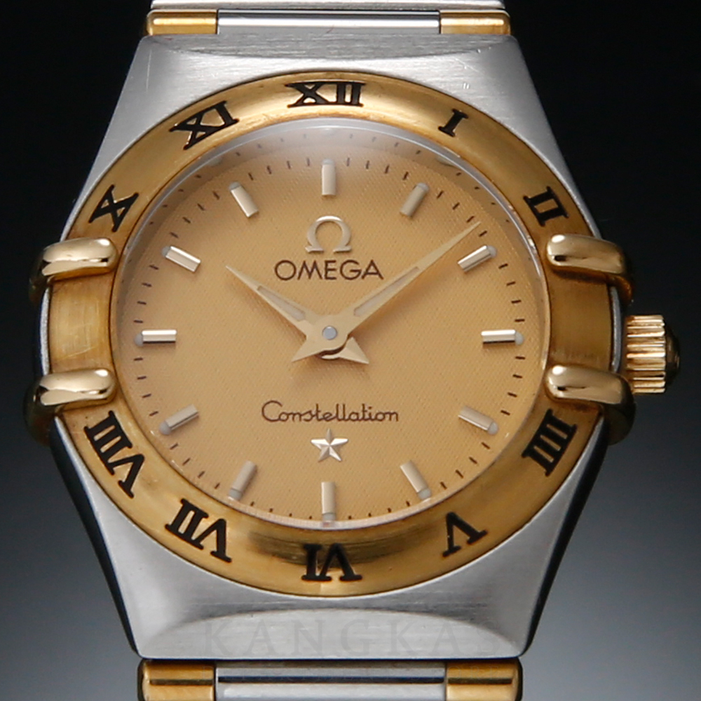 OMEGA(USED)오메가 컨스틸레이션 콤비 하프바