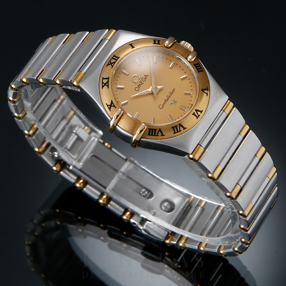 OMEGA(USED)오메가 컨스틸레이션 콤비 하프바