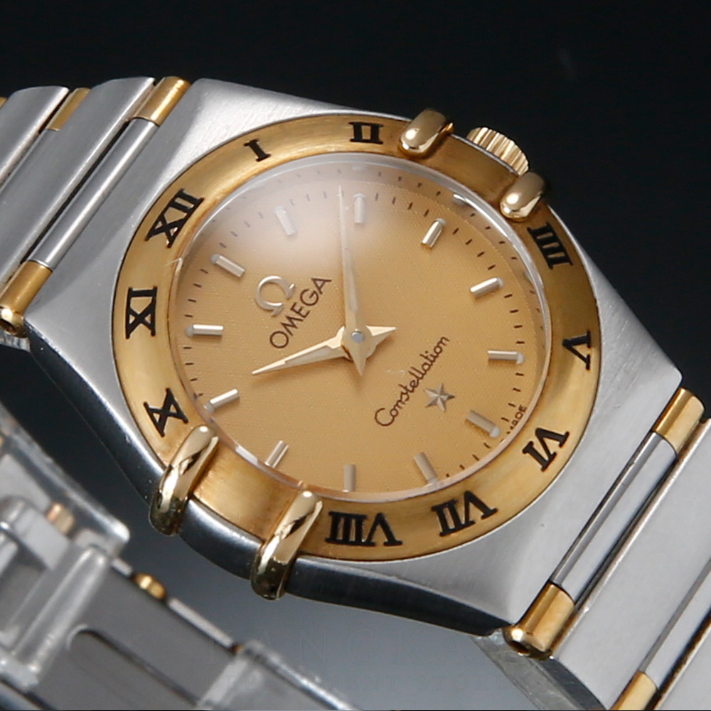 OMEGA(USED)오메가 컨스틸레이션 콤비 하프바