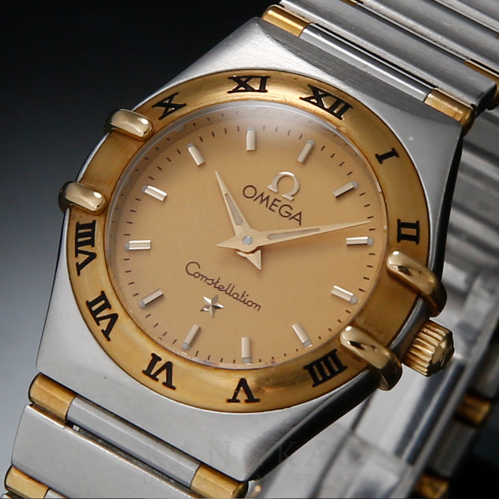 OMEGA(USED)오메가 컨스틸레이션 콤비 하프바