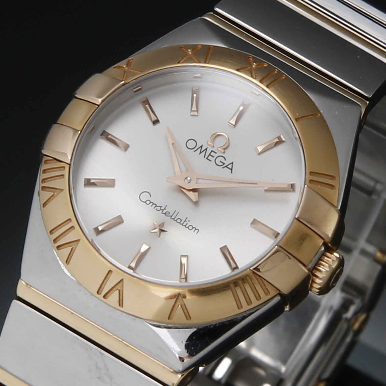 OMEGA(USED)오메가 컨스틸레이션 콤비 풀바