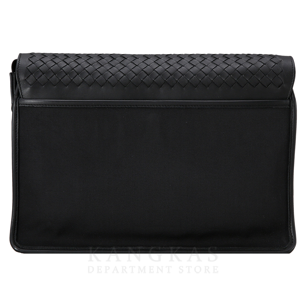 BOTTEGA VENETA(USED)보테가베네타 인트레치아토 플랩 나일론 메신저백