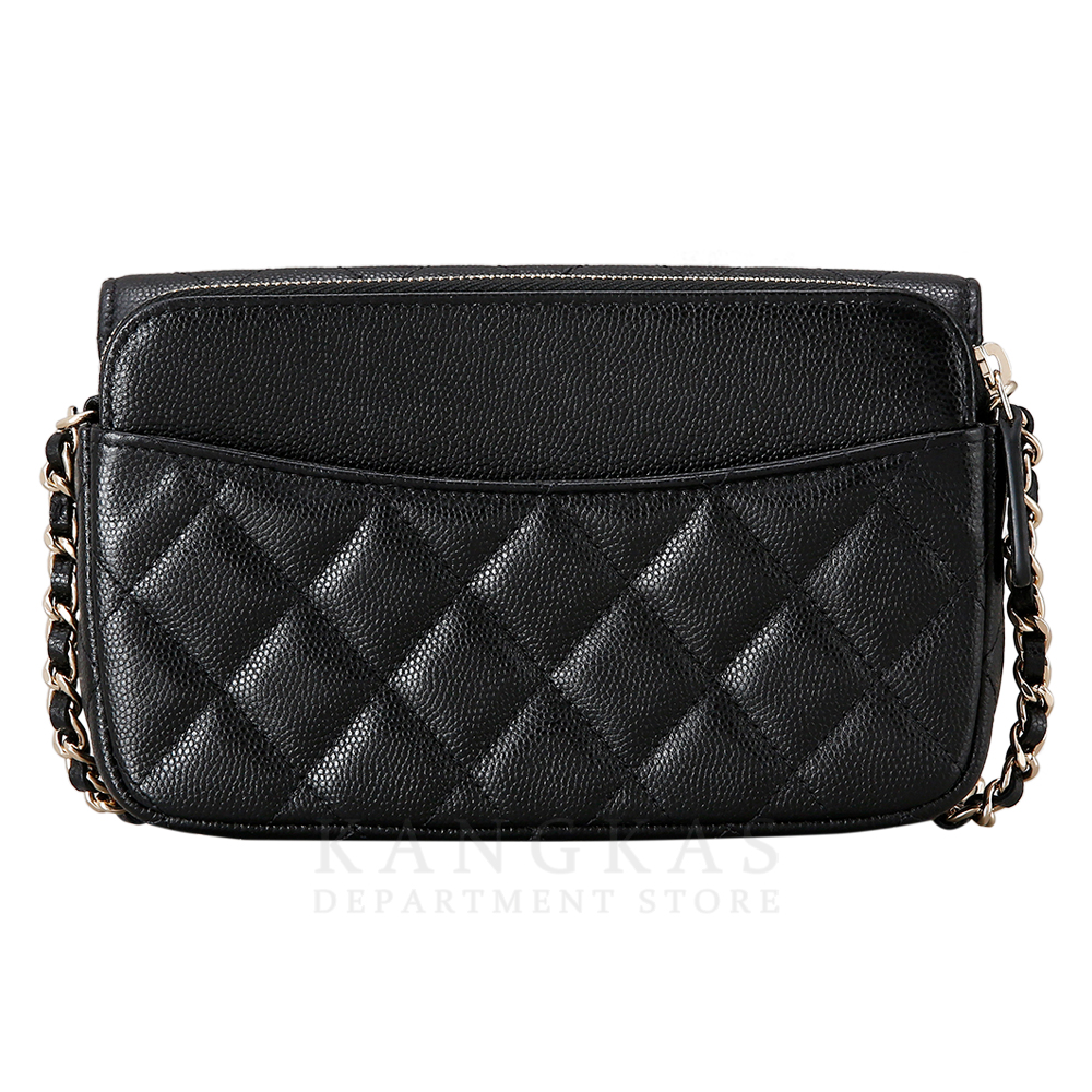 CHANEL(USED)샤넬 시즌 캐비어 투웨이 WOC