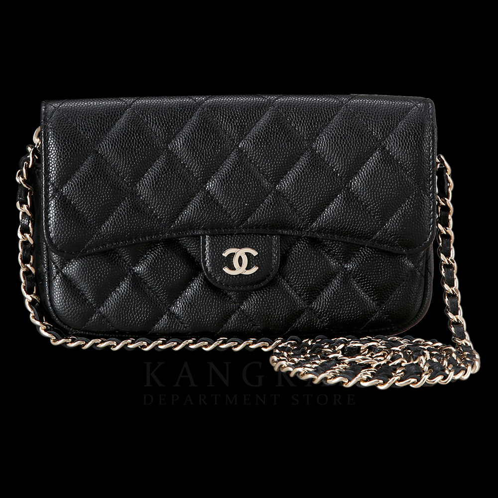CHANEL(USED)샤넬 시즌 캐비어 투웨이 WOC