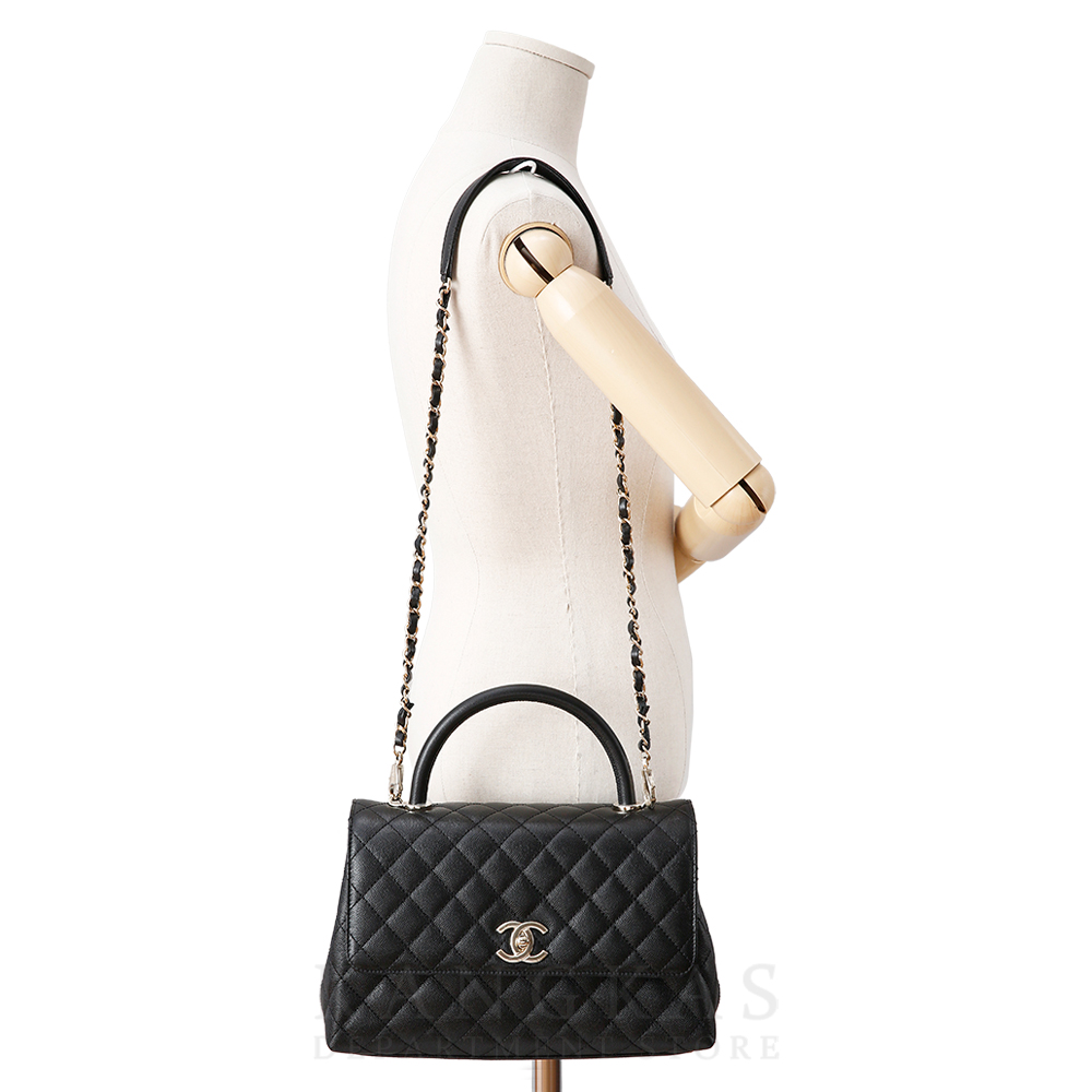 CHANEL(USED)샤넬 캐비어 코코핸들 미듐(새상품) NEW PRODUCT