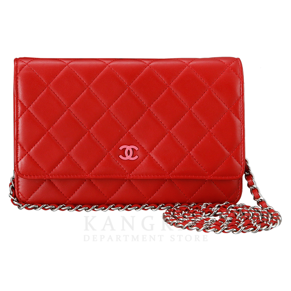 CHANEL(USED) 샤넬 클래식 램스킨 WOC