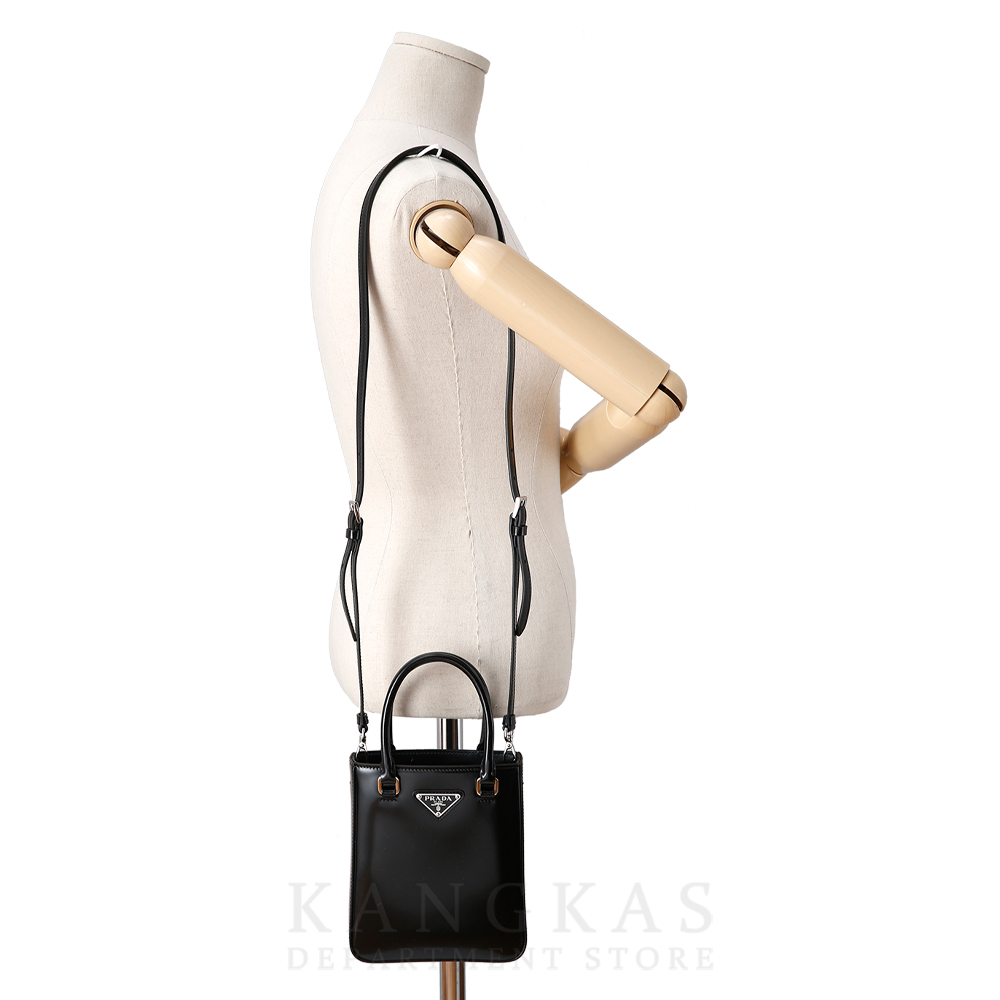 PRADA(NEW)프라다 1ba331 스몰 브러쉬드 레더 토트백 (새상품) NEW PRODUCT