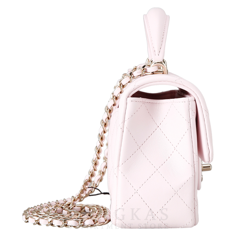 CHANEL(NEW)샤넬 클래식 램스킨 뉴미니 탑핸들 (새상품) NEW PRODUCT