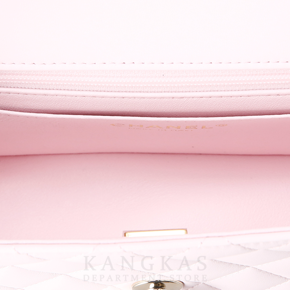 CHANEL(NEW)샤넬 클래식 램스킨 뉴미니 탑핸들 (새상품) NEW PRODUCT
