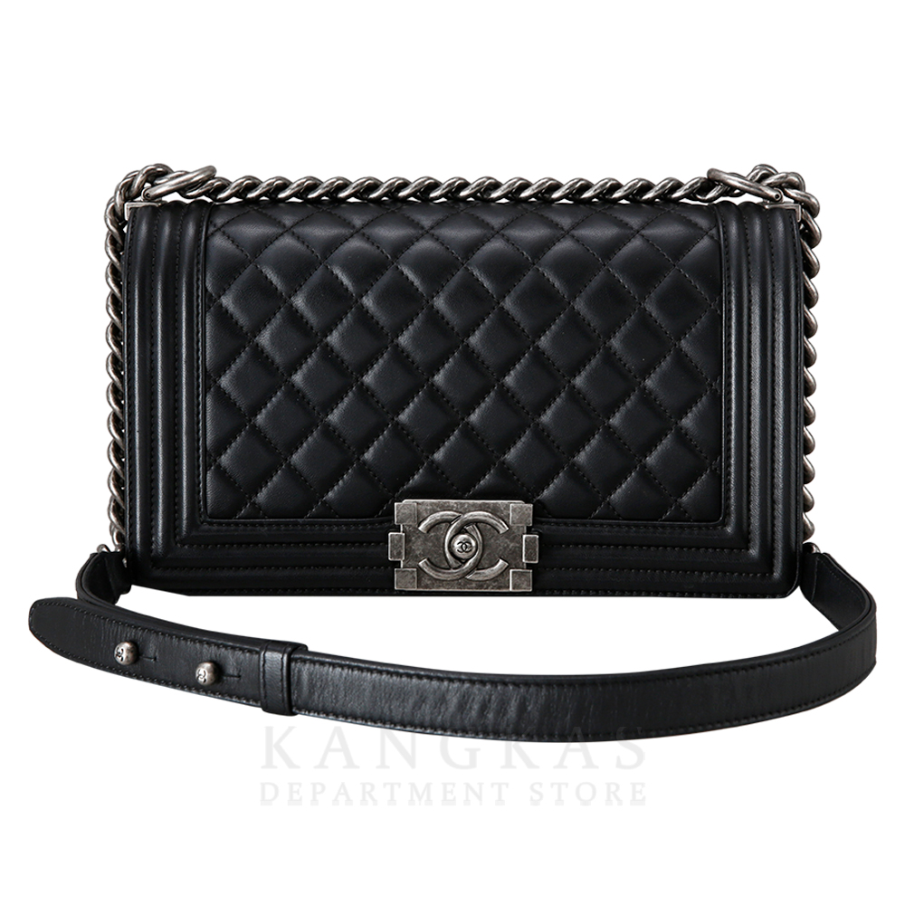 CHANEL(USED)샤넬 보이샤넬 램스킨 미듐