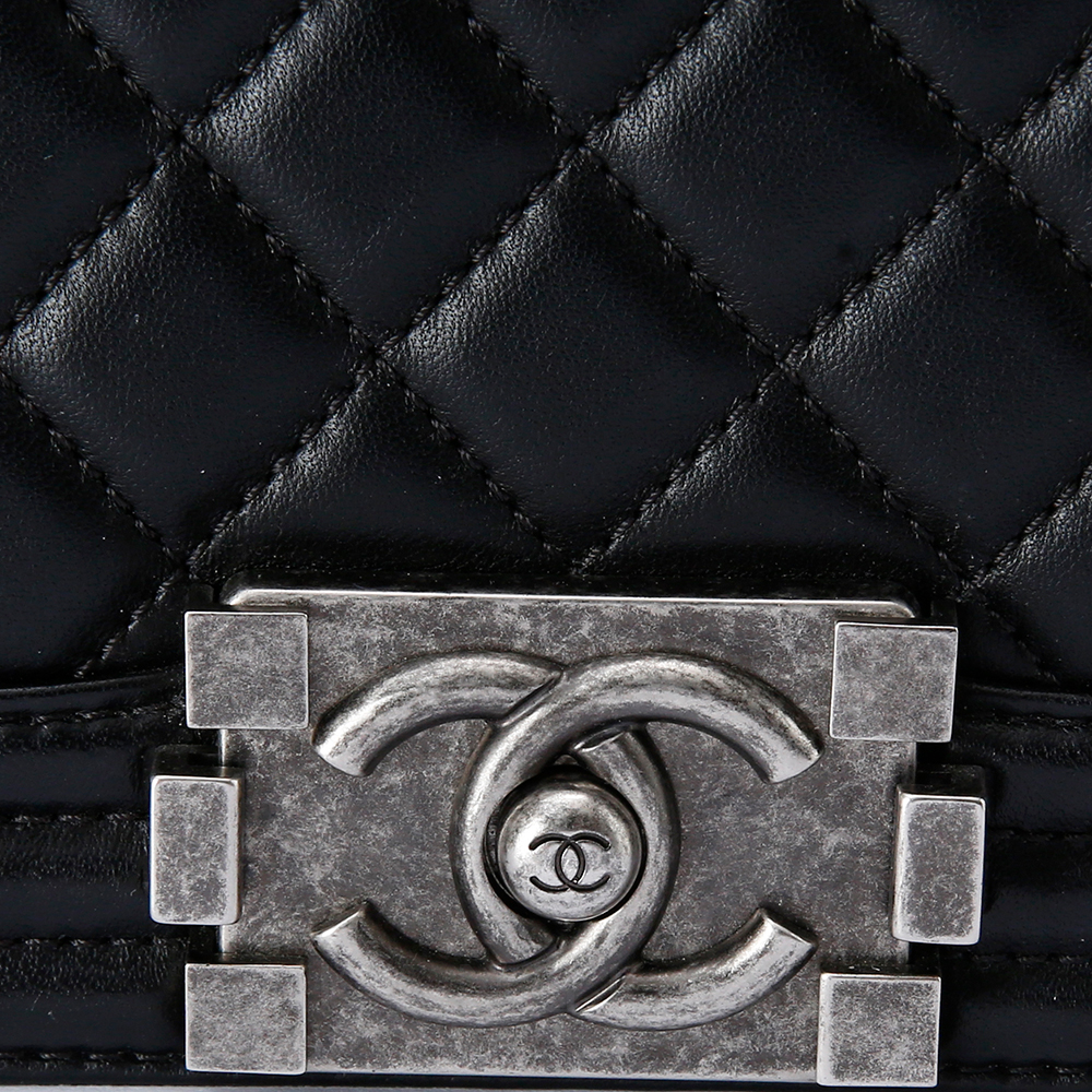 CHANEL(USED)샤넬 보이샤넬 램스킨 미듐
