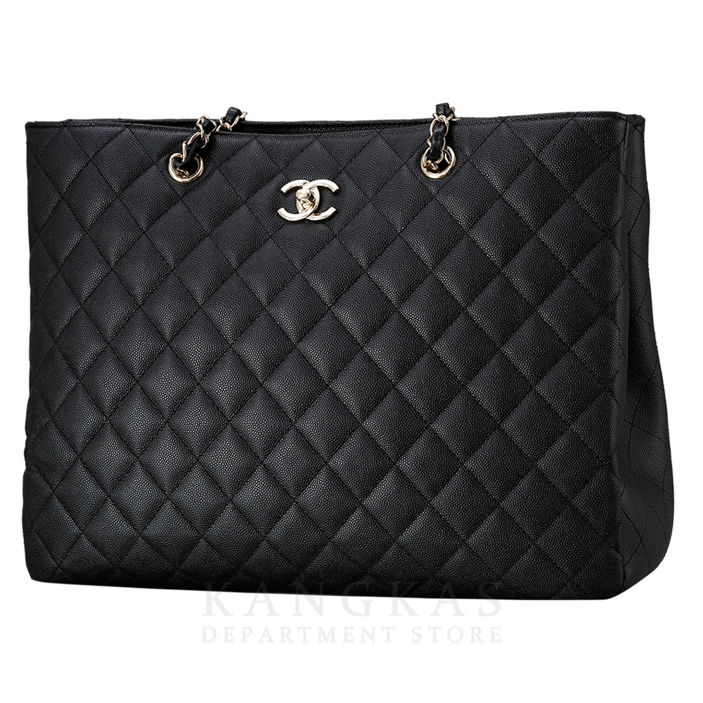 CHANEL(USED)샤넬 시즌 CC 캐비어 쇼퍼백