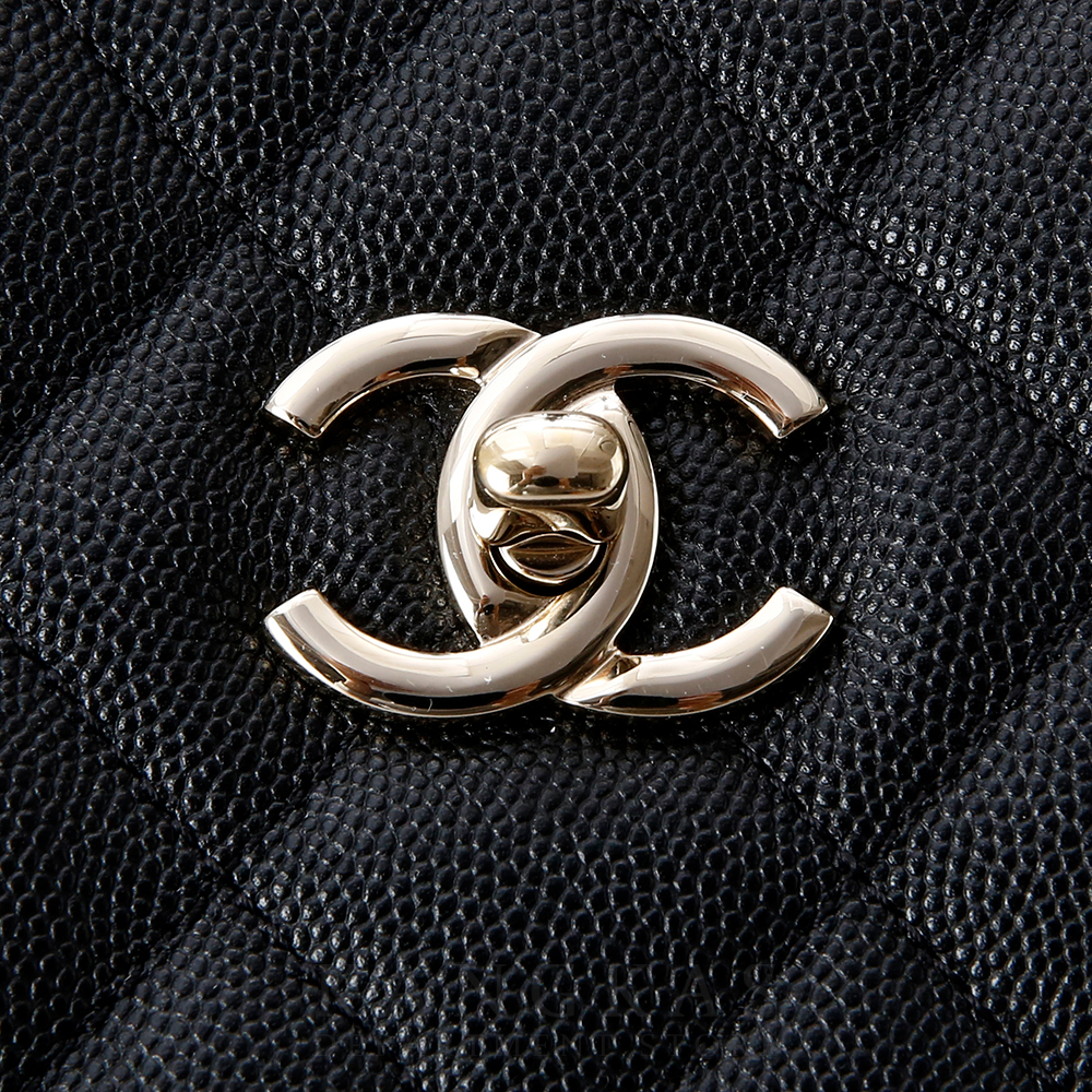 CHANEL(USED)샤넬 시즌 CC 캐비어 쇼퍼백