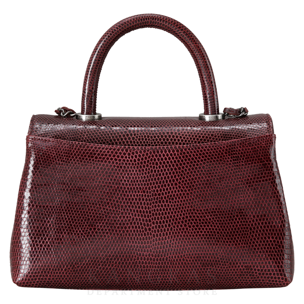 CHANEL(USED)샤넬 캐비어 코코핸들 리자드 스몰
