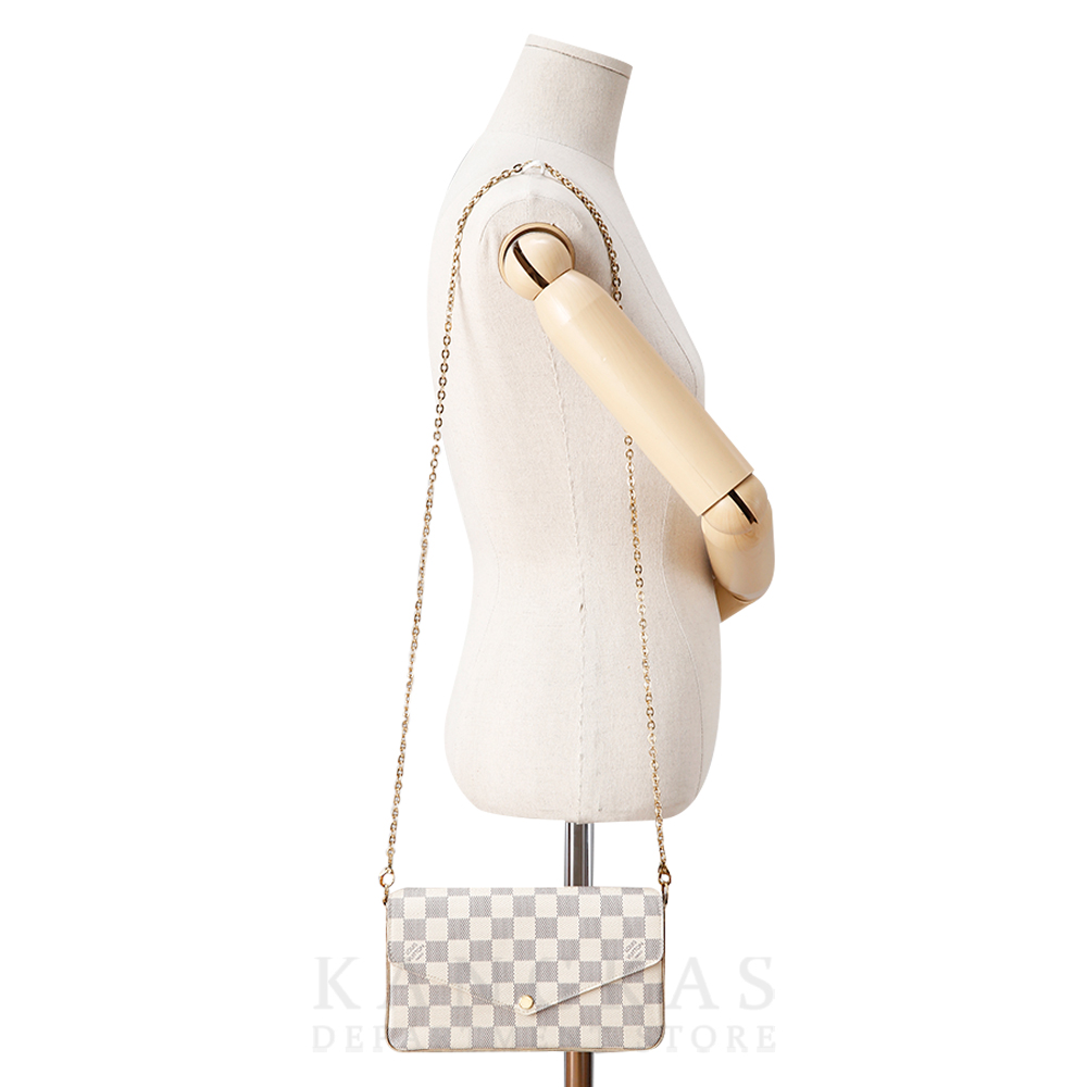 LOUIS VUITTON(USED)루이비통 다미에 아주르 펠리시