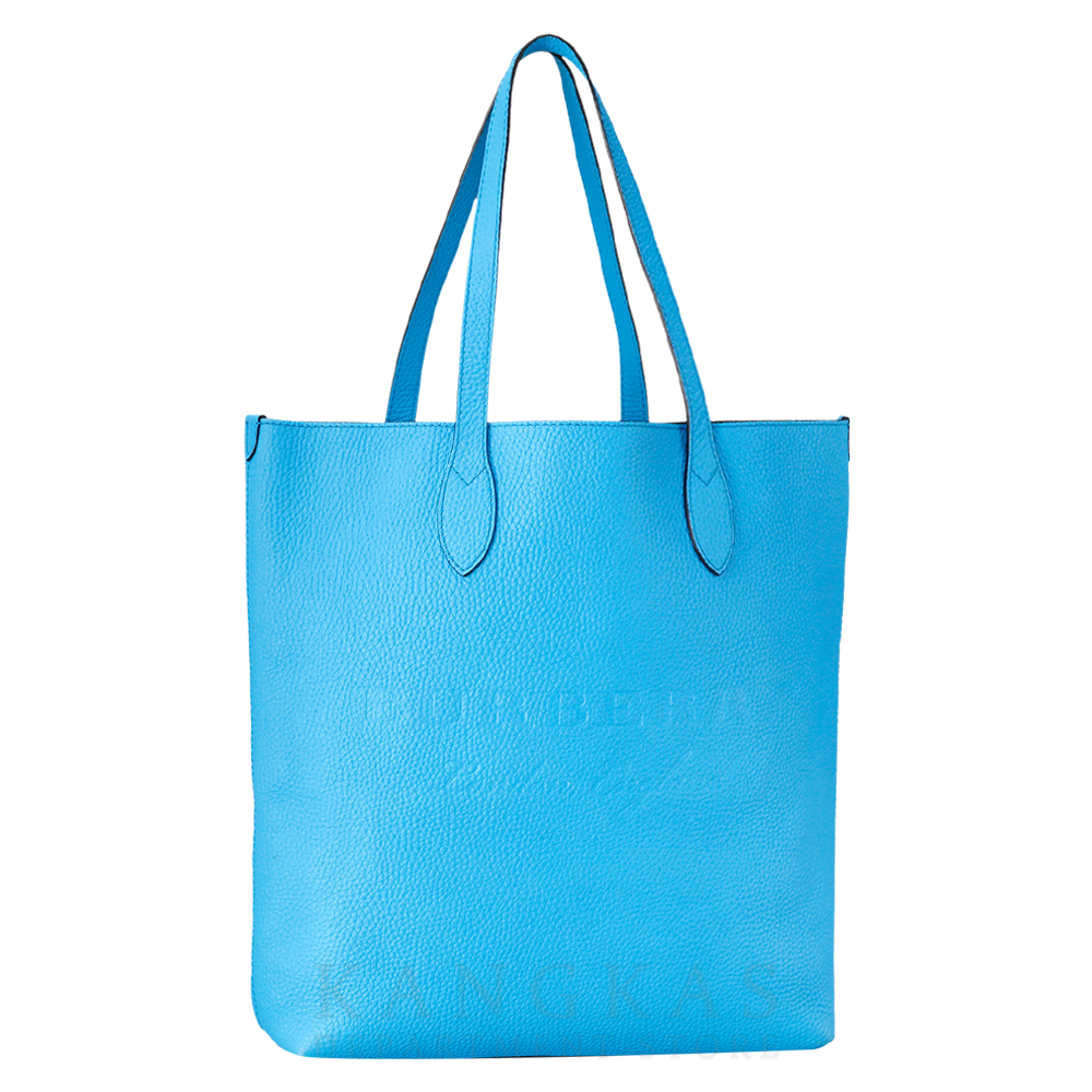 BURBERRY(USED)버버리 레더 네온블루 쇼퍼백