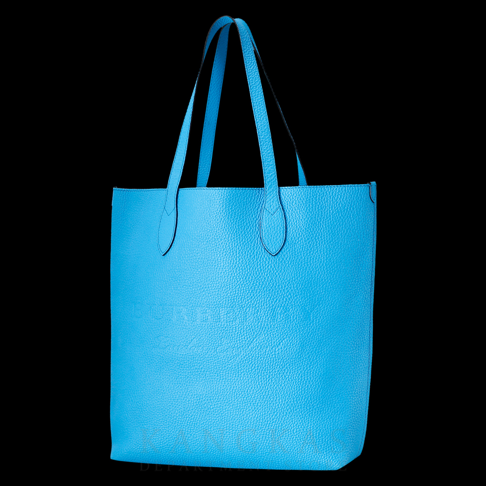 BURBERRY(USED)버버리 레더 네온블루 쇼퍼백