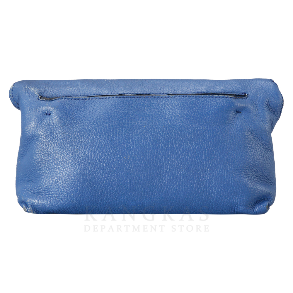 BURBERRY(USED)버버리 블루 레더 메신저백