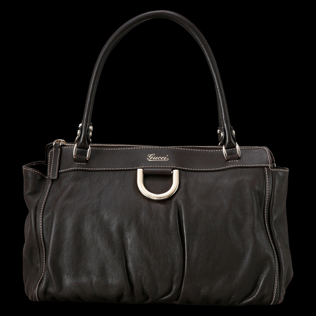 GUCCI(USED) 구찌 레더 토트백