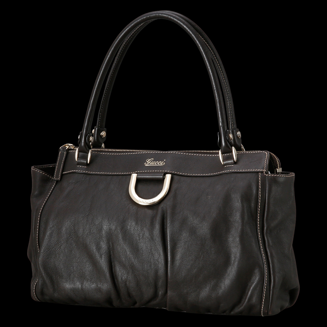 GUCCI(USED) 구찌 레더 토트백