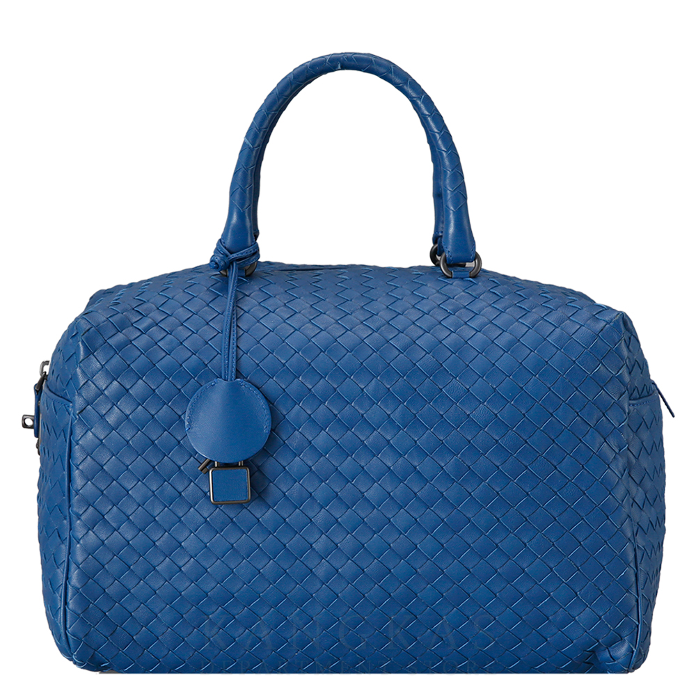 BOTTEGA VENETA(USED)보테가베네타 인트레치아토 보스턴 토트백