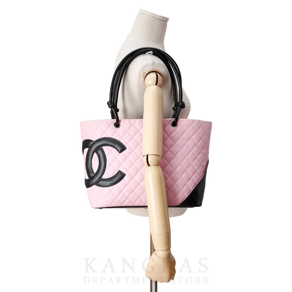 CHANEL(USED)샤넬 깜봉 토트백 & 파우치