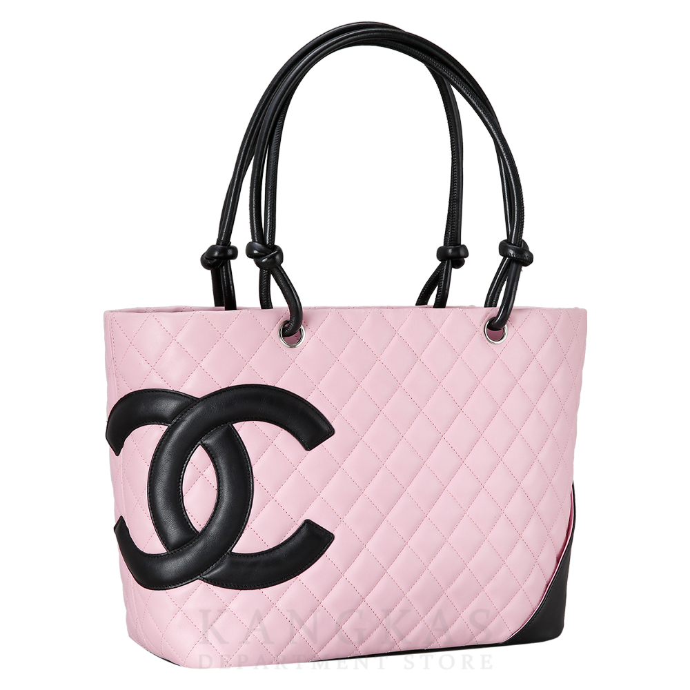 CHANEL(USED)샤넬 깜봉 토트백 & 파우치