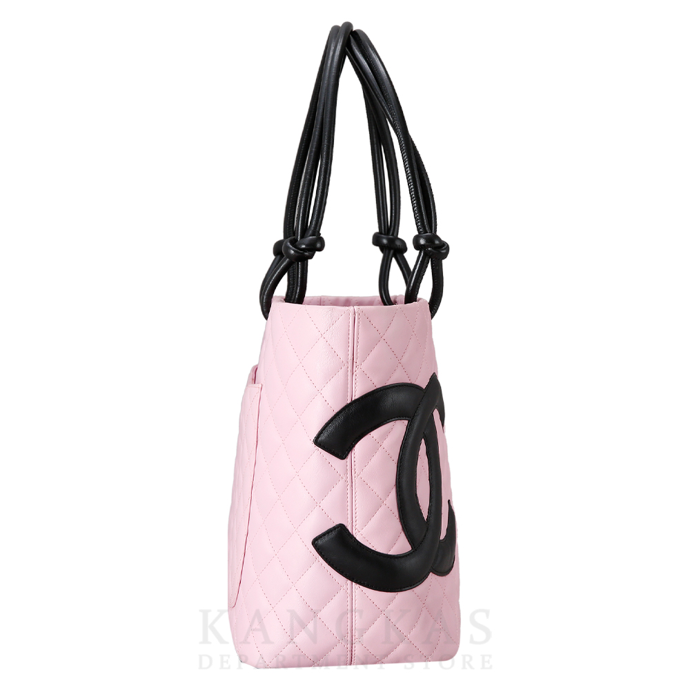 CHANEL(USED)샤넬 깜봉 토트백 & 파우치
