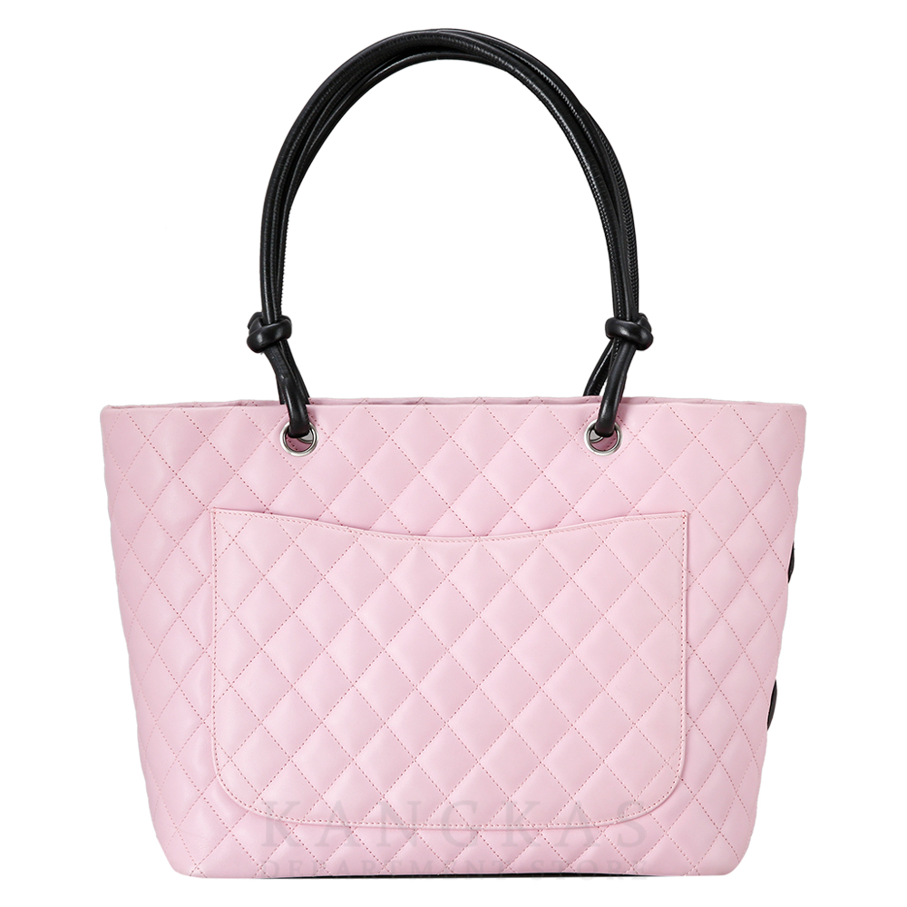 CHANEL(USED)샤넬 깜봉 토트백 & 파우치