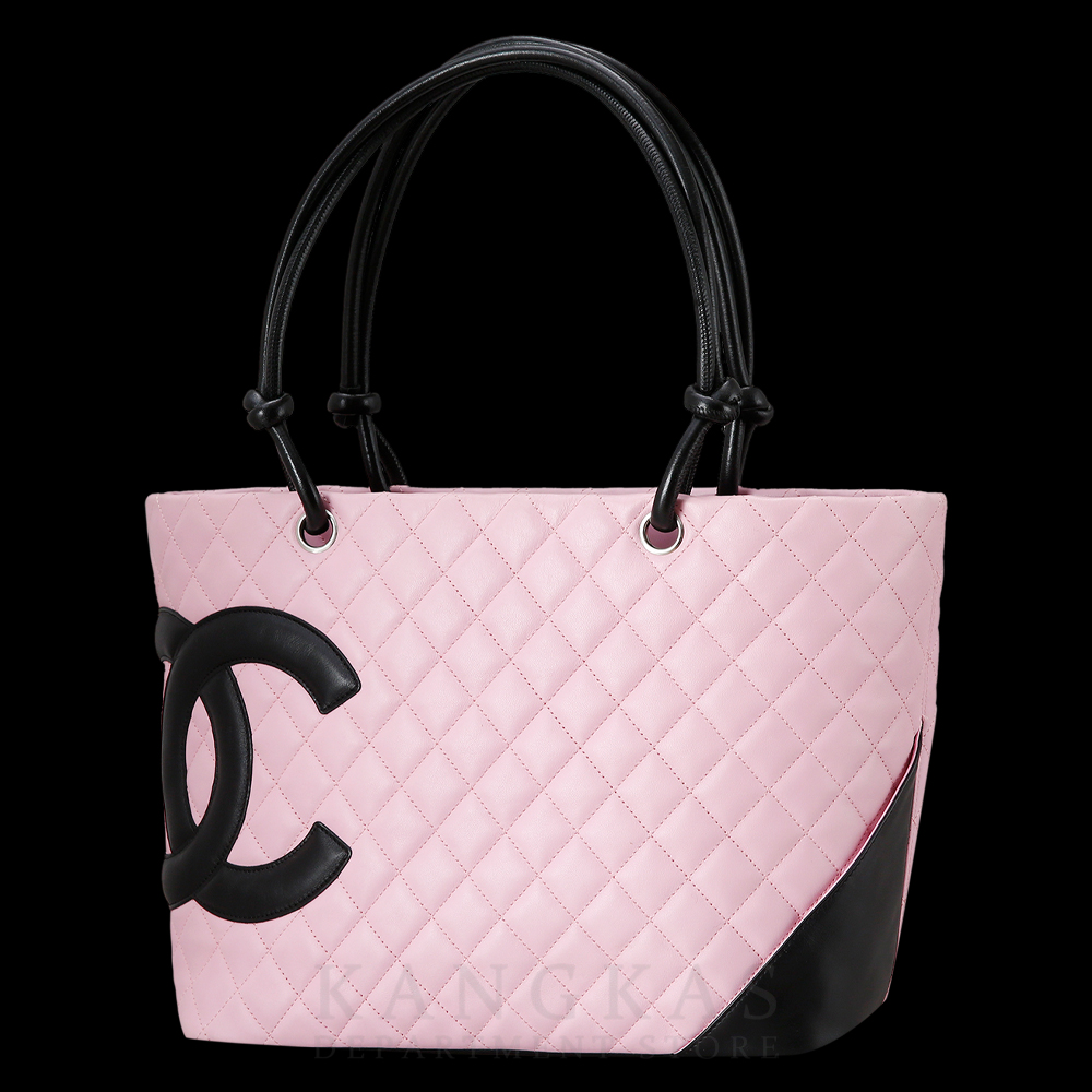 CHANEL(USED)샤넬 깜봉 토트백 & 파우치