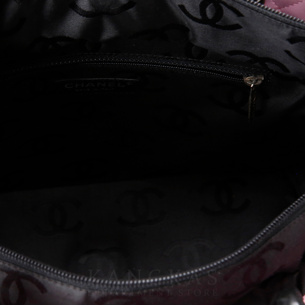 CHANEL(USED)샤넬 깜봉 토트백 & 파우치
