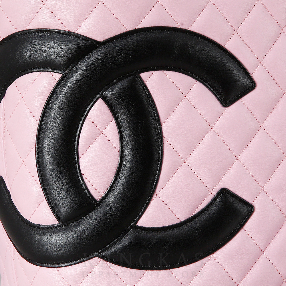 CHANEL(USED)샤넬 깜봉 토트백 & 파우치