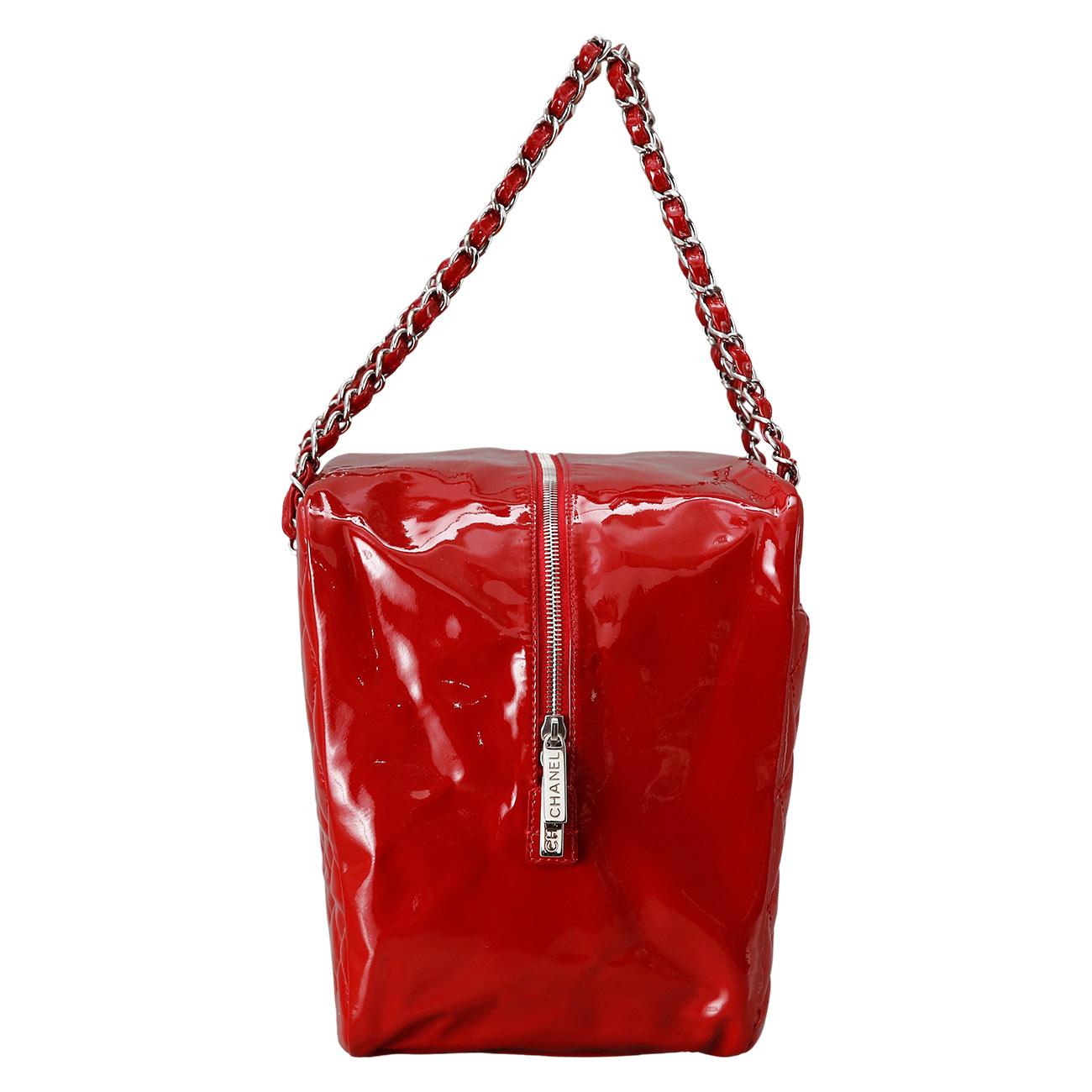 CHANEL(USED)샤넬 시즌 페이던트 보스턴 토트백