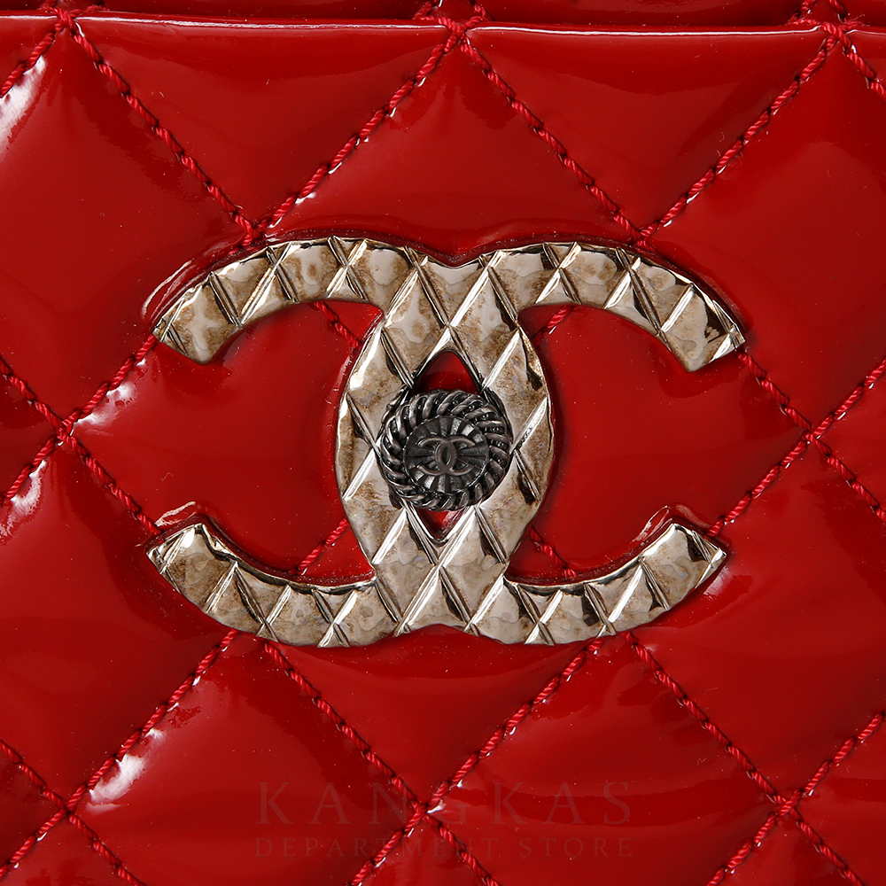 CHANEL(USED)샤넬 시즌 페이던트 보스턴 토트백