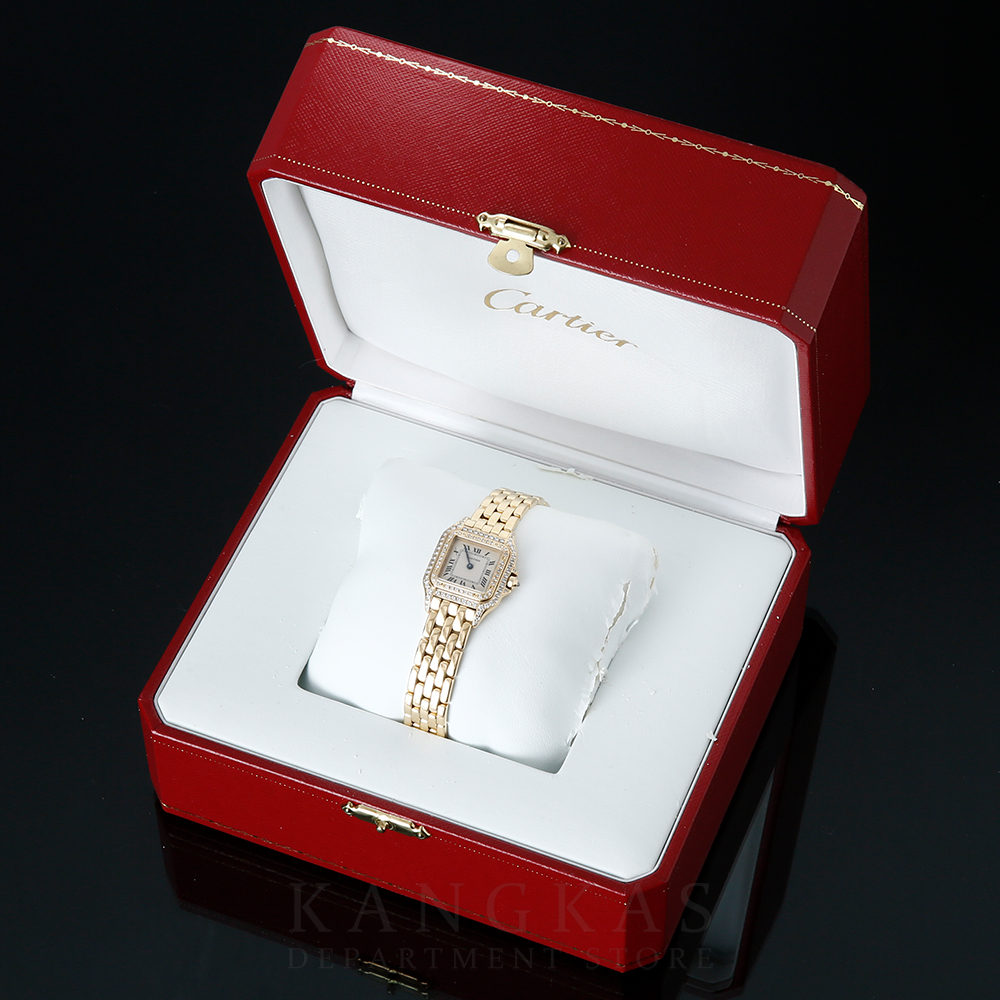 CARTIER(USED)까르띠에 팬더 골드 케이스 다이아베젤
