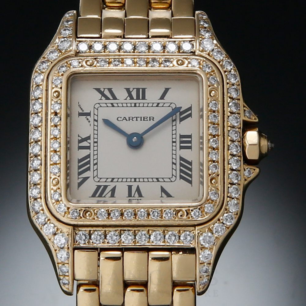 CARTIER(USED)까르띠에 팬더 골드 케이스 다이아베젤