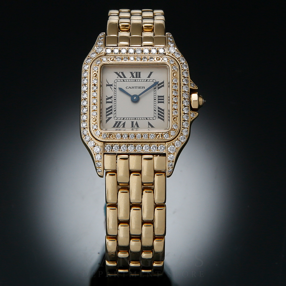 CARTIER(USED)까르띠에 팬더 골드 케이스 다이아베젤