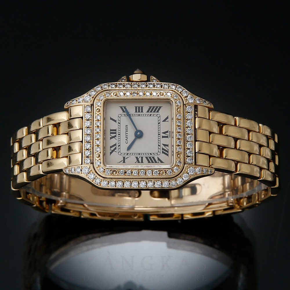 CARTIER(USED)까르띠에 팬더 골드 케이스 다이아베젤