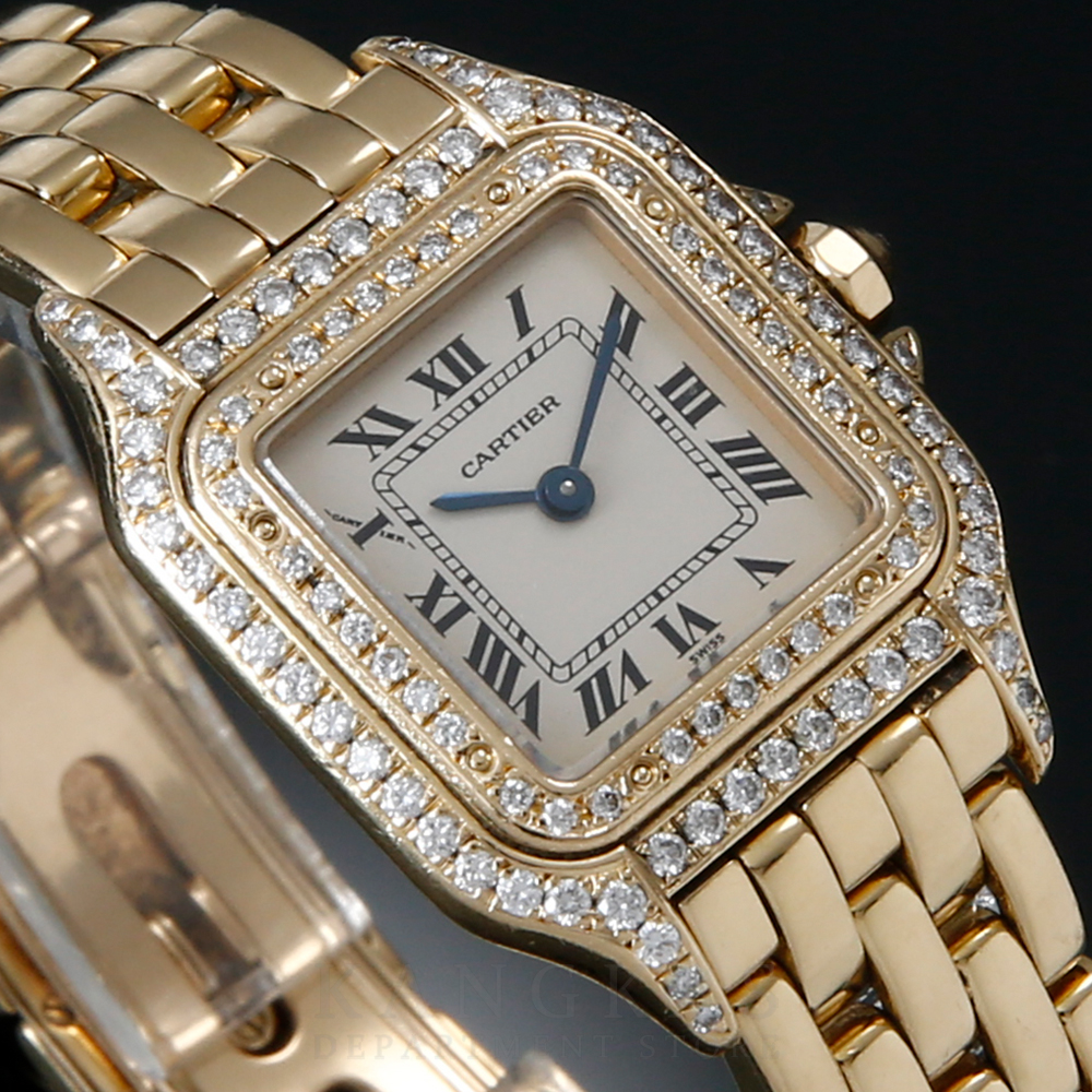 CARTIER(USED)까르띠에 팬더 골드 케이스 다이아베젤