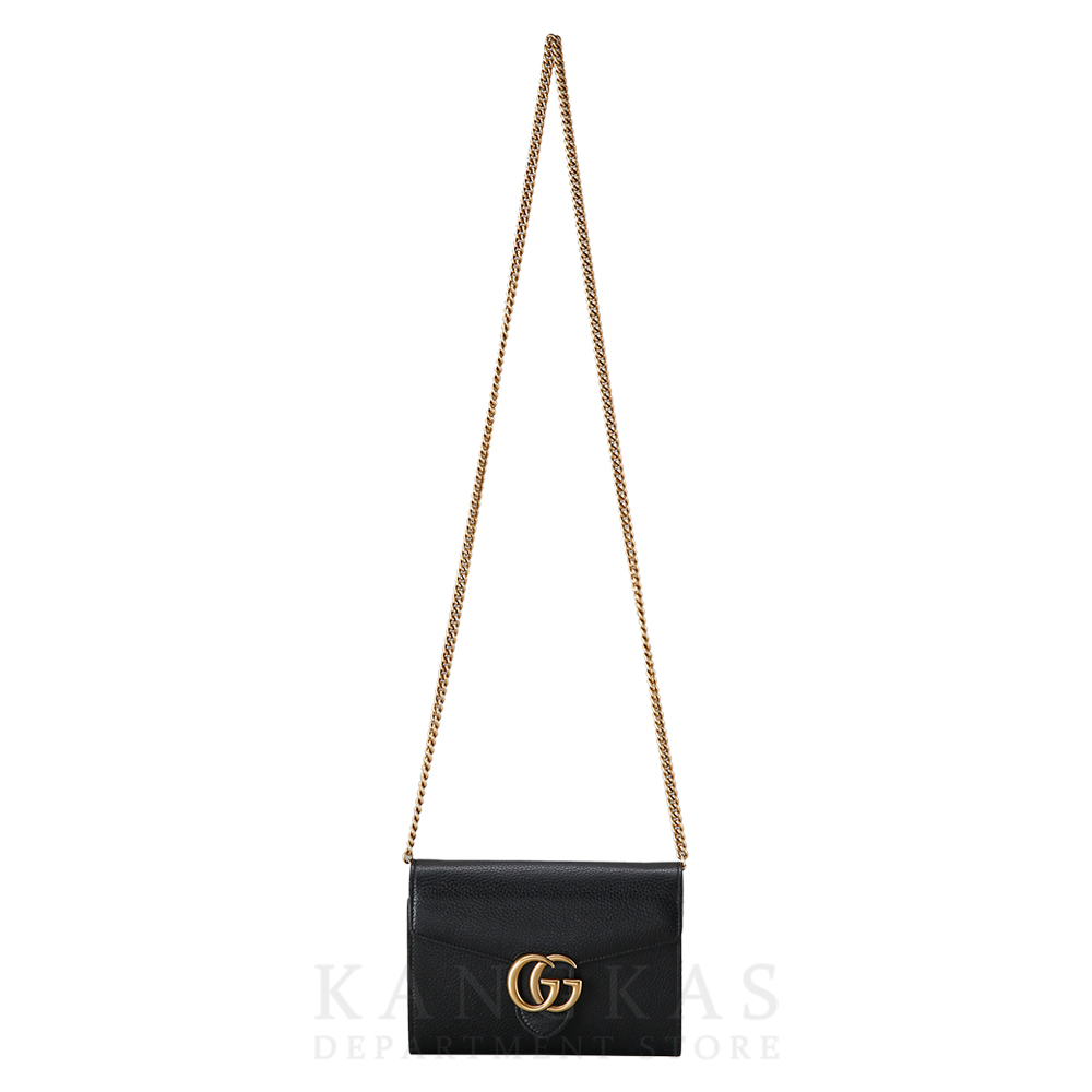 GUCCI(USED)구찌 마몽트 레더 WOC