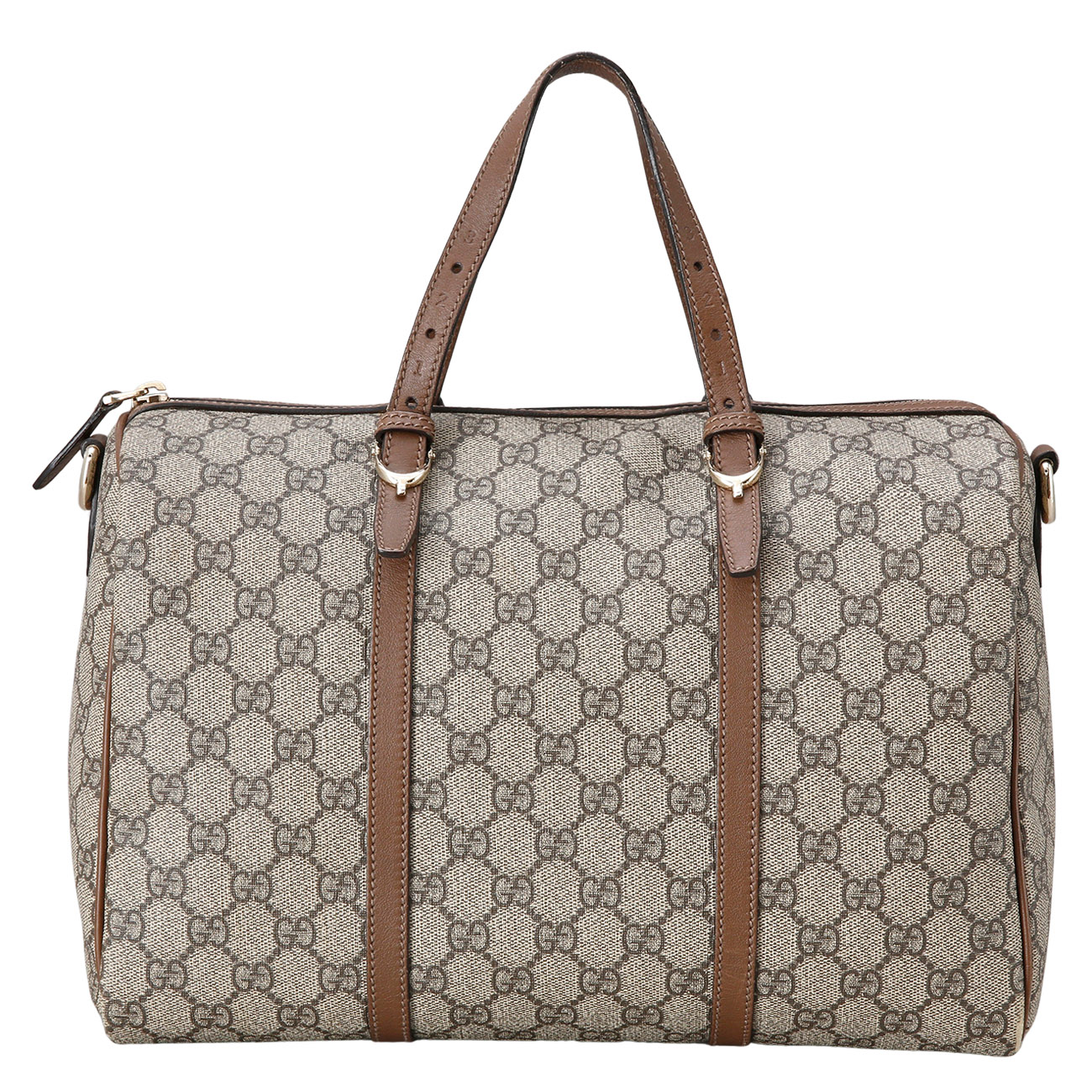 GUCCI(USED)구찌 GG로고 PVC 보스턴백