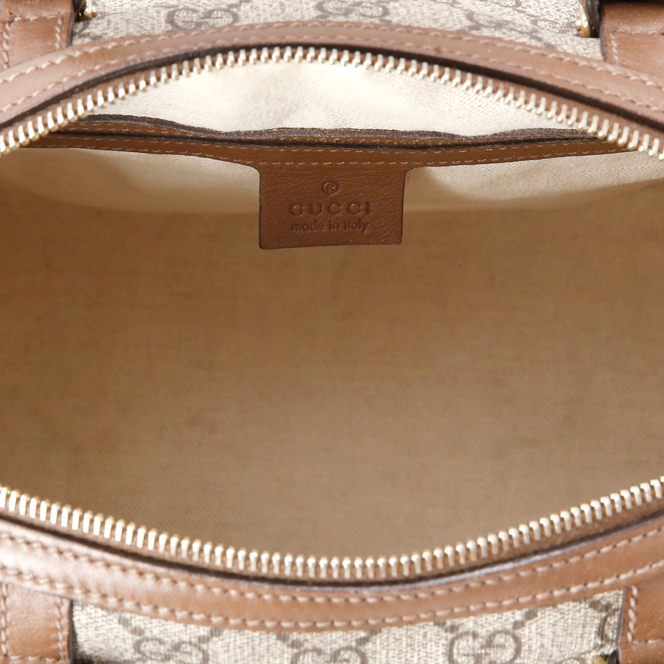 GUCCI(USED)구찌 GG로고 PVC 보스턴백