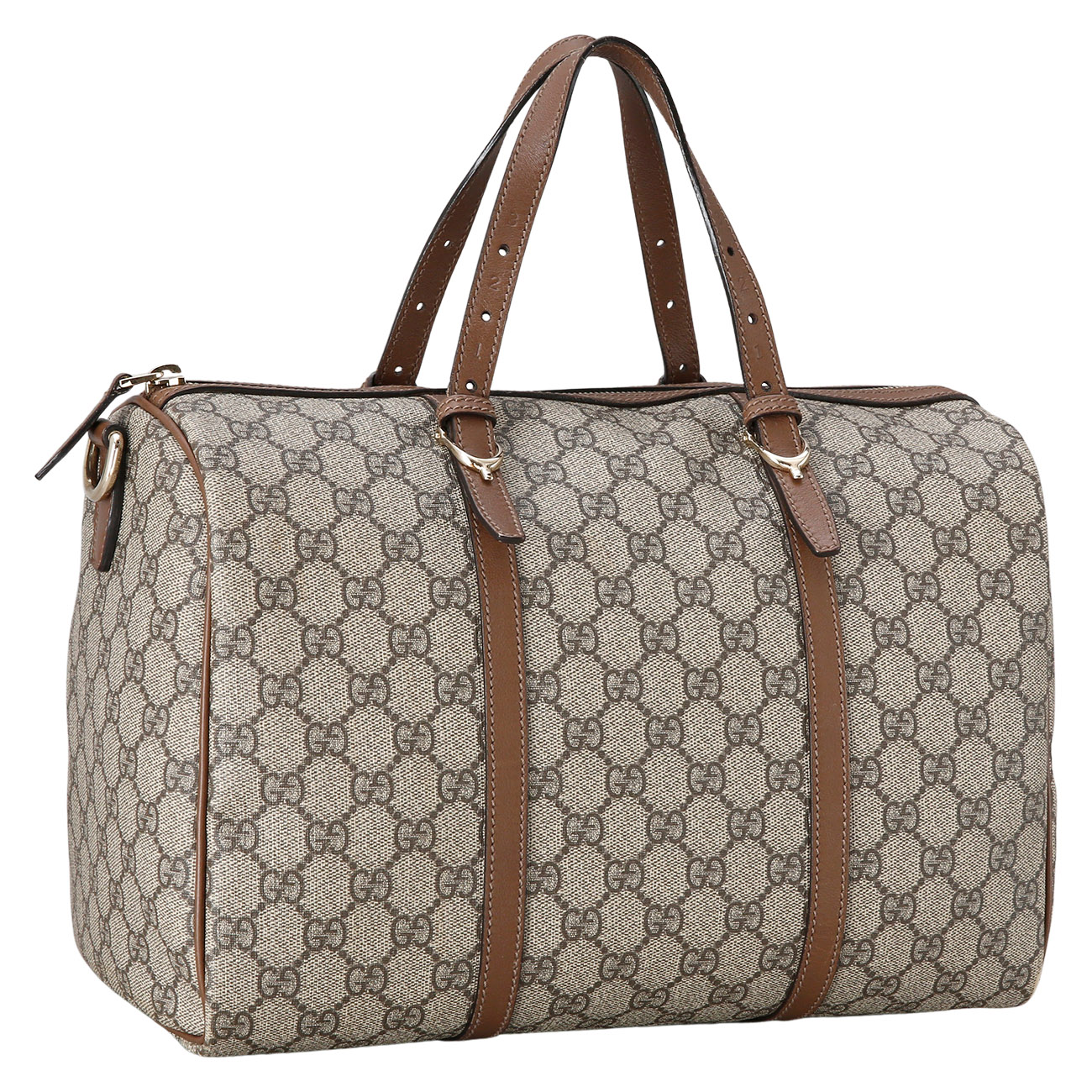 GUCCI(USED)구찌 GG로고 PVC 보스턴백