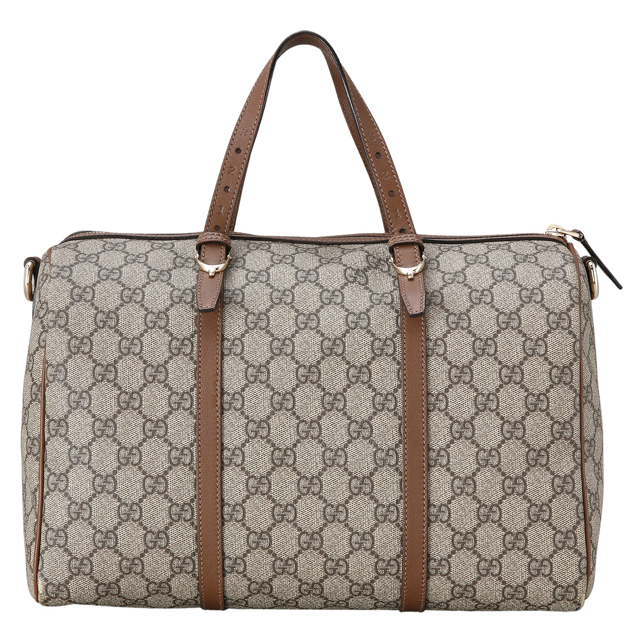 GUCCI(USED)구찌 GG로고 PVC 보스턴백