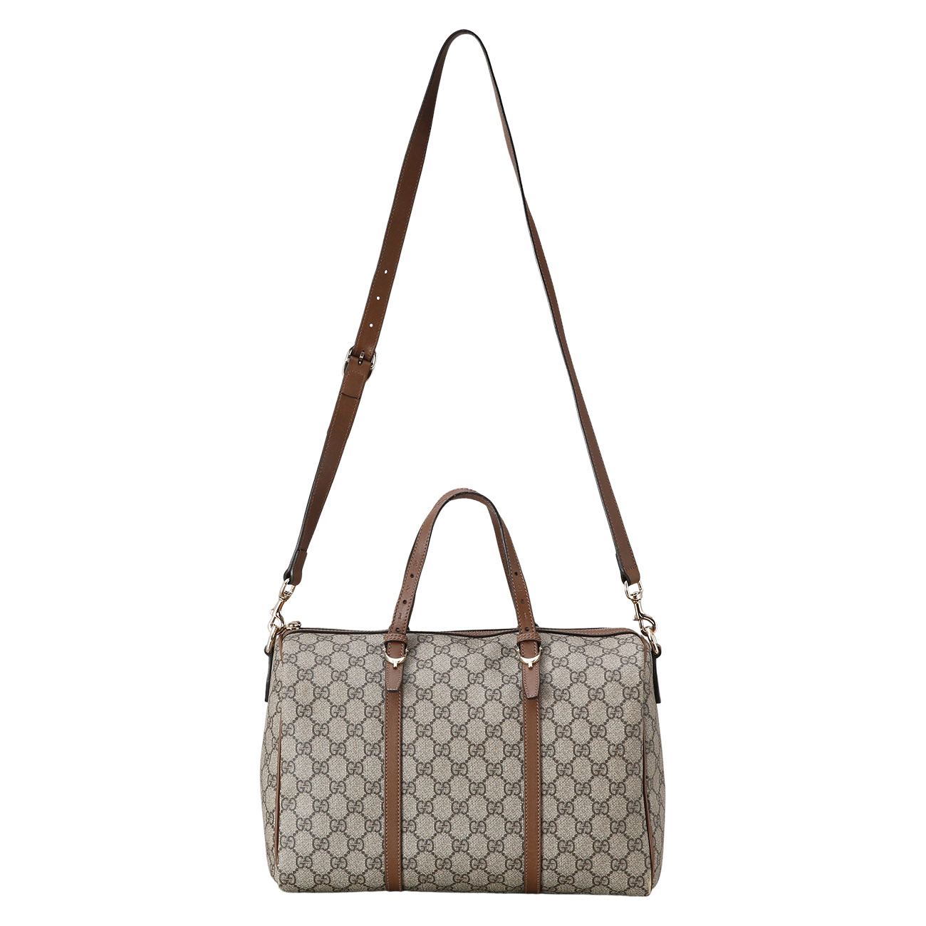 GUCCI(USED)구찌 GG로고 PVC 보스턴백