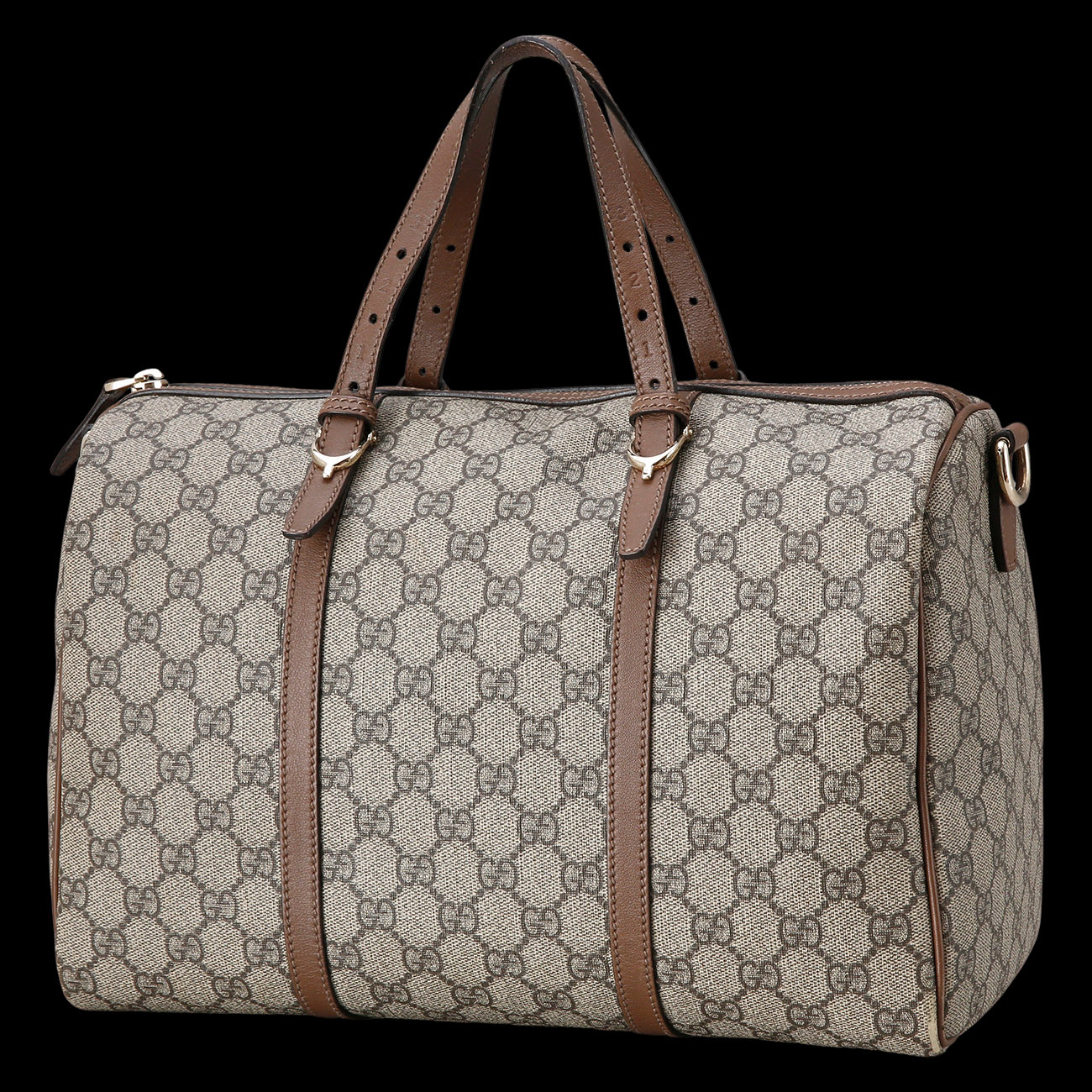 GUCCI(USED)구찌 GG로고 PVC 보스턴백