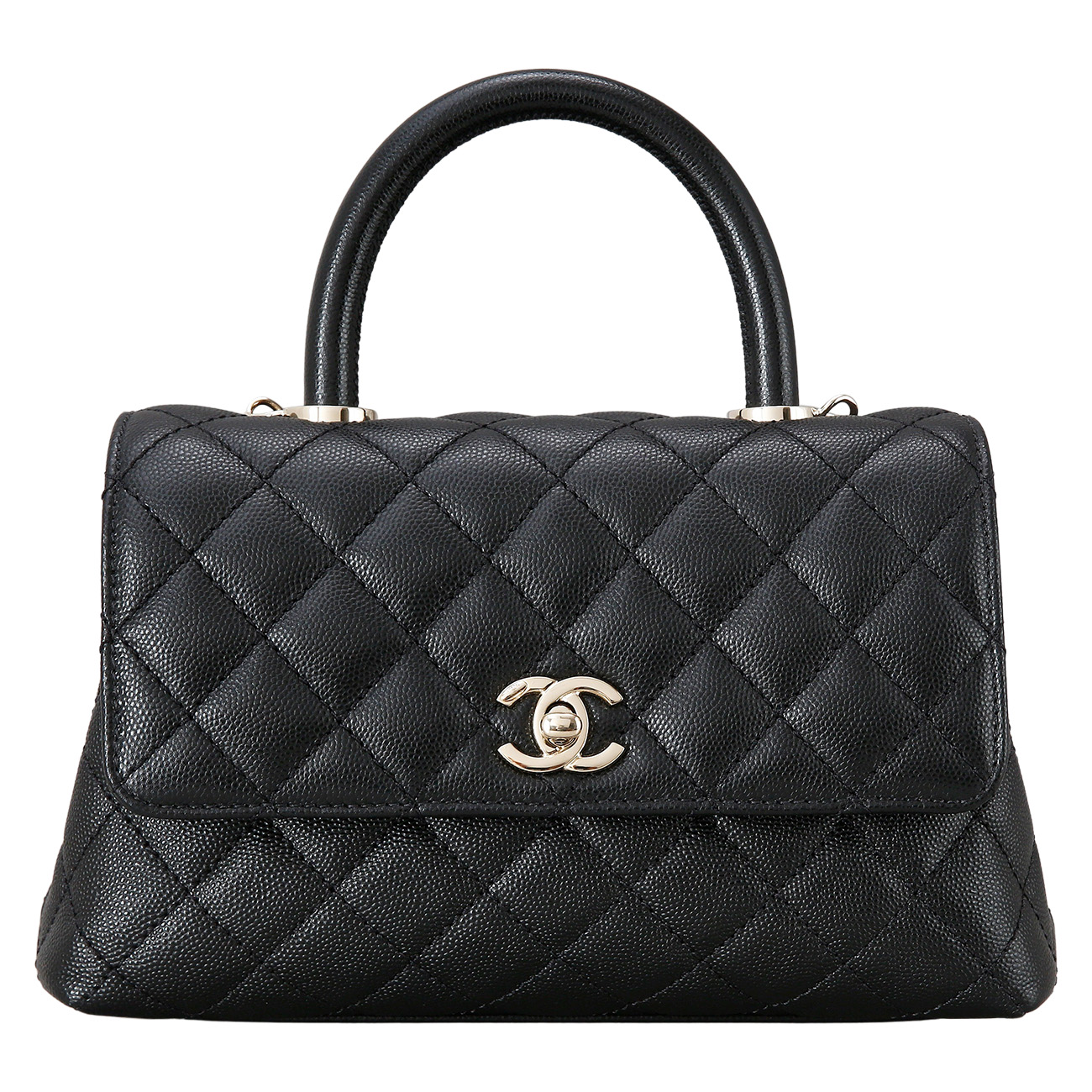 CHANEL(USED)샤넬 캐비어 코코핸들 스몰